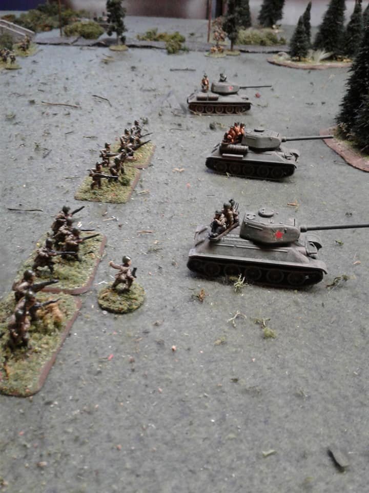 Bordurian forces begin rolling forward!