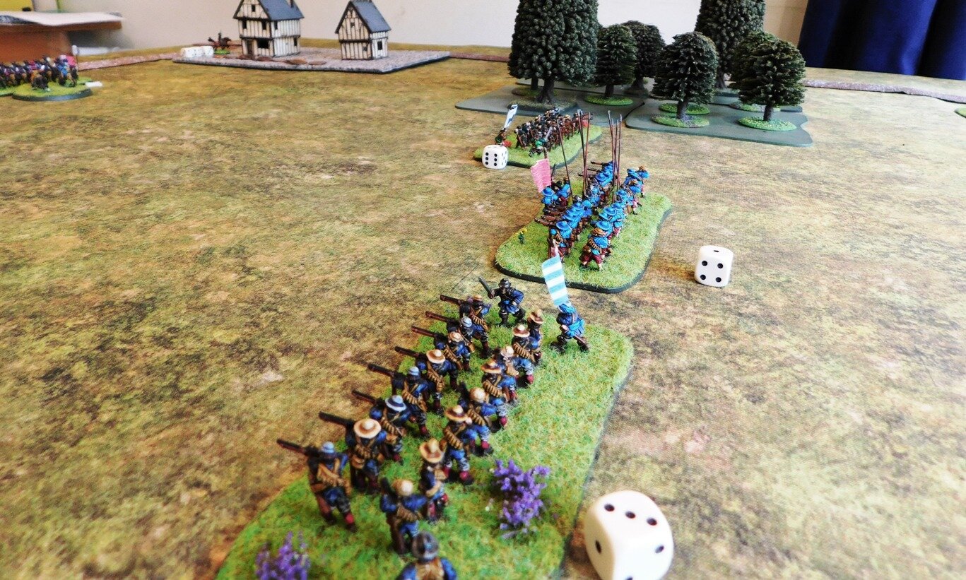 But the Royalist Infantry were really needed elsewhere...