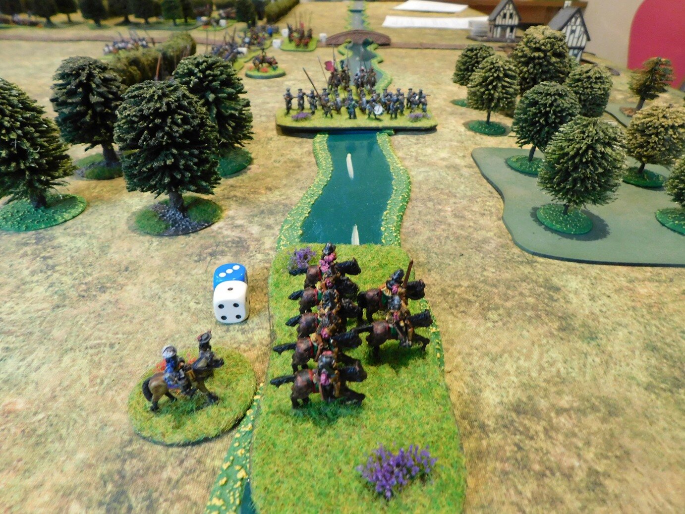 Some of MacLeod's Pikemen turn to Protect my Flank