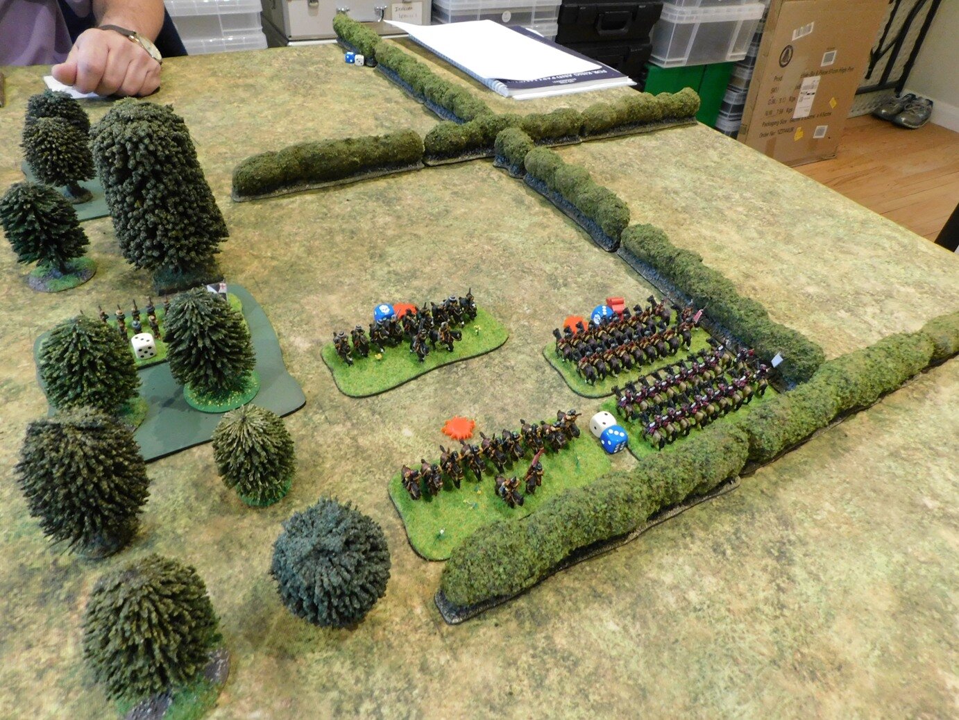 Meanwhile, on the Other Flank, the Cavalry Clash is going my way