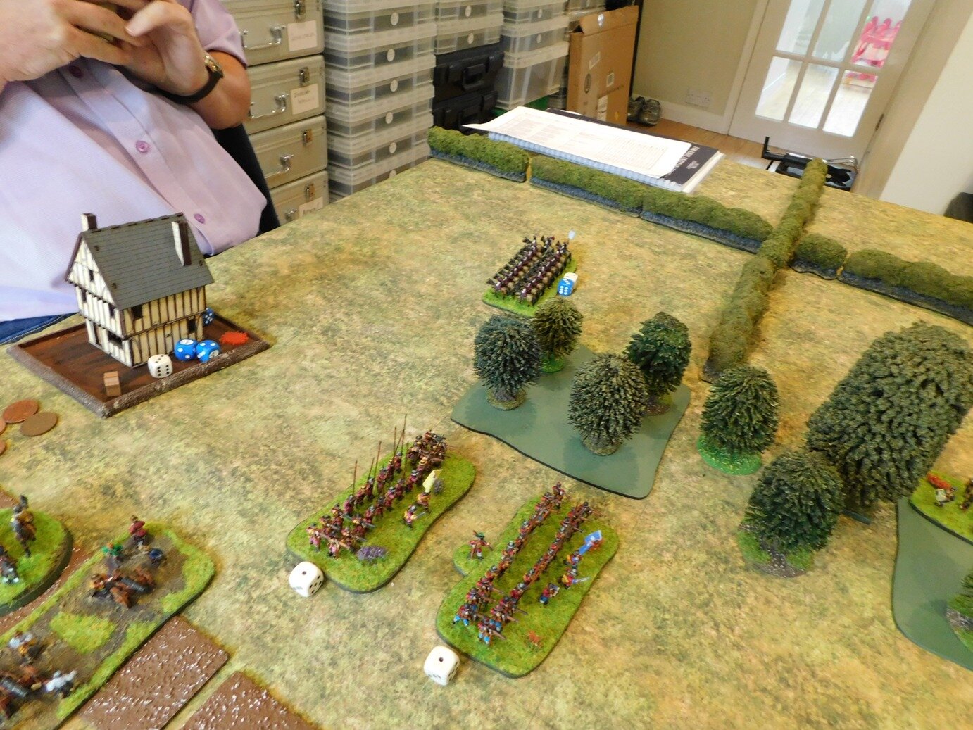 Some of My Cavalry Have Finally Moves Forward to Outflank on the Right