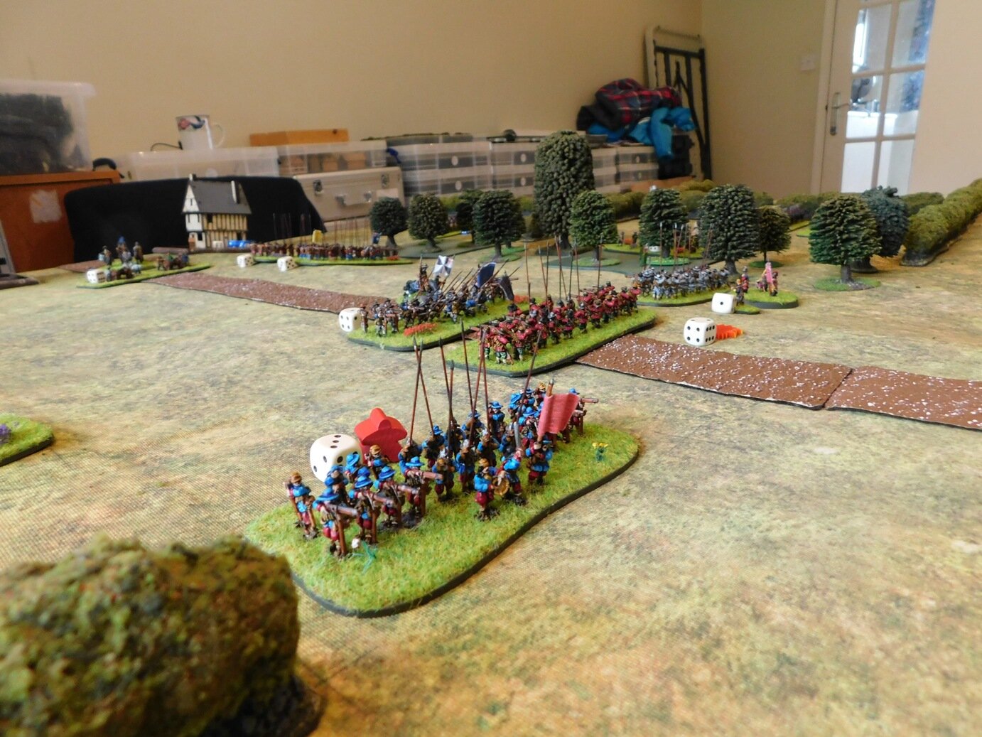 A Royalist Battalia has Broken Through, and can now Turn and hit the Rear of the my Line