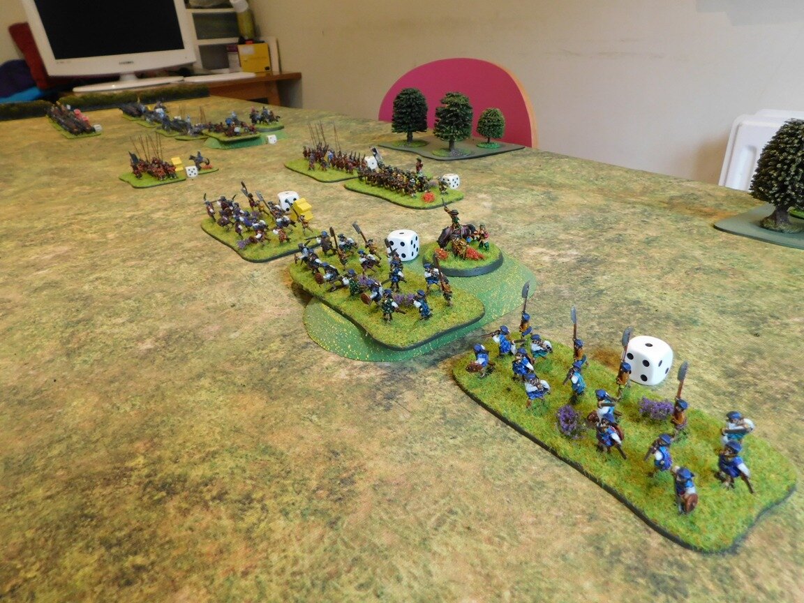 The Highlanders were on my left flank