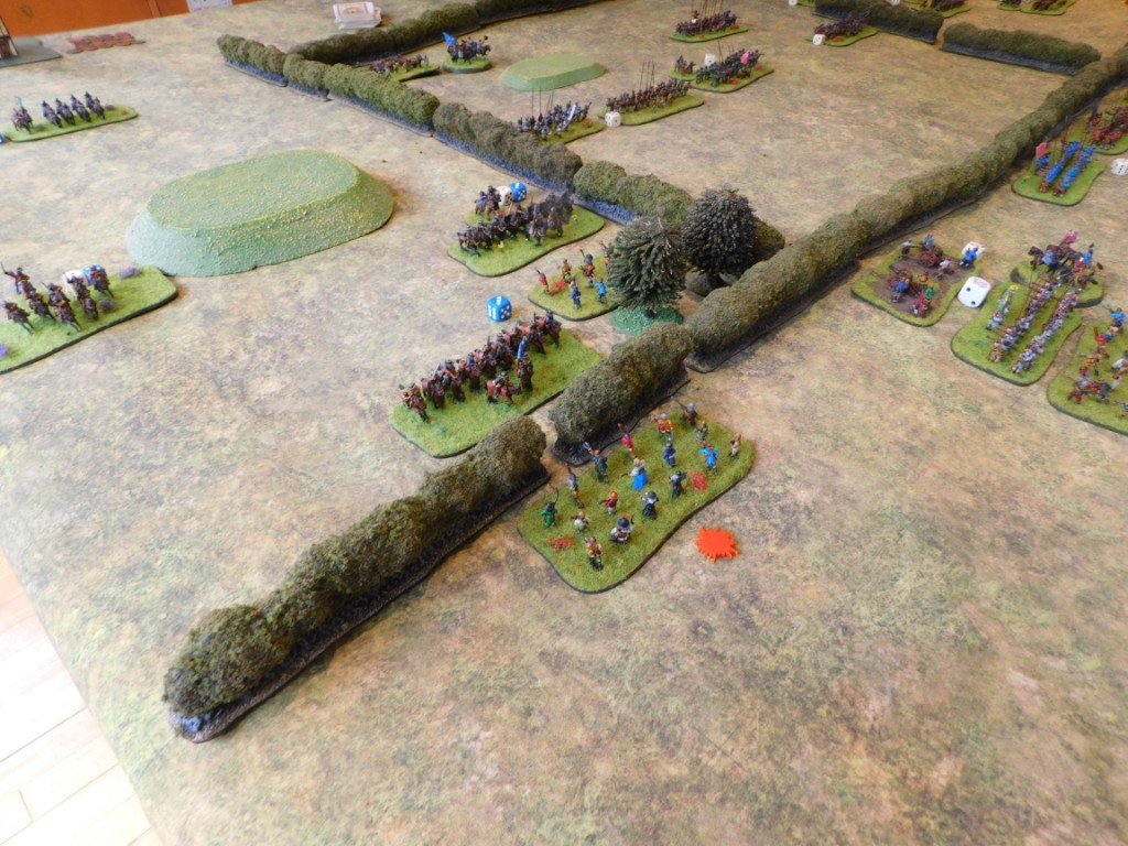 Another View of the Disaster that was my Left Flank