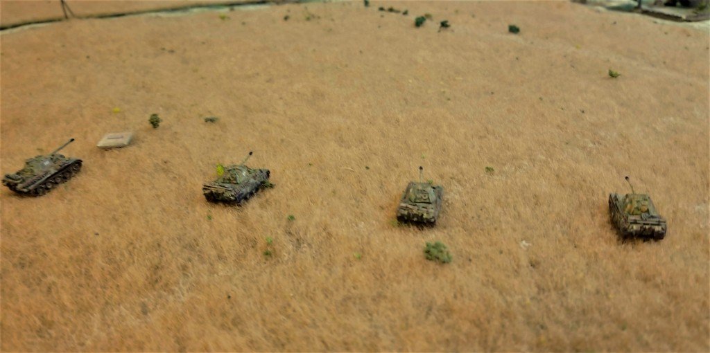 Rear view of Panthers
