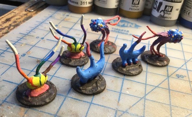 Colourful Aliens from Lloyd