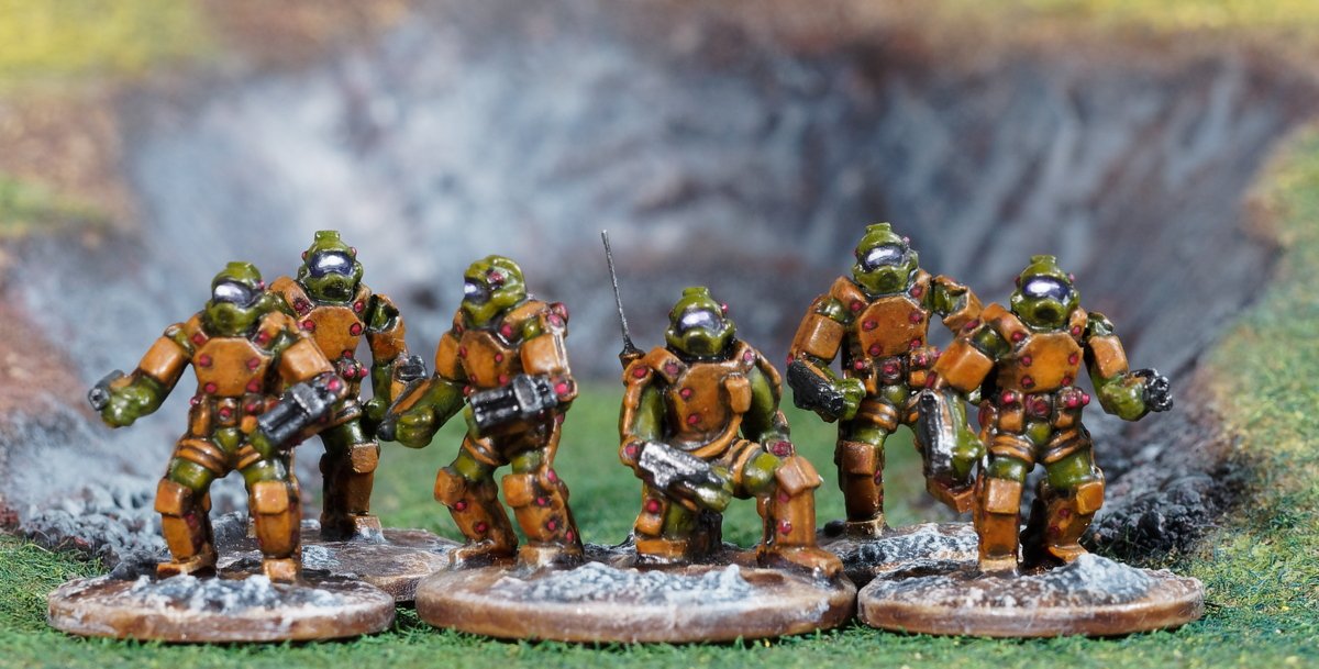 Sci-Fi Infantry from Ashley