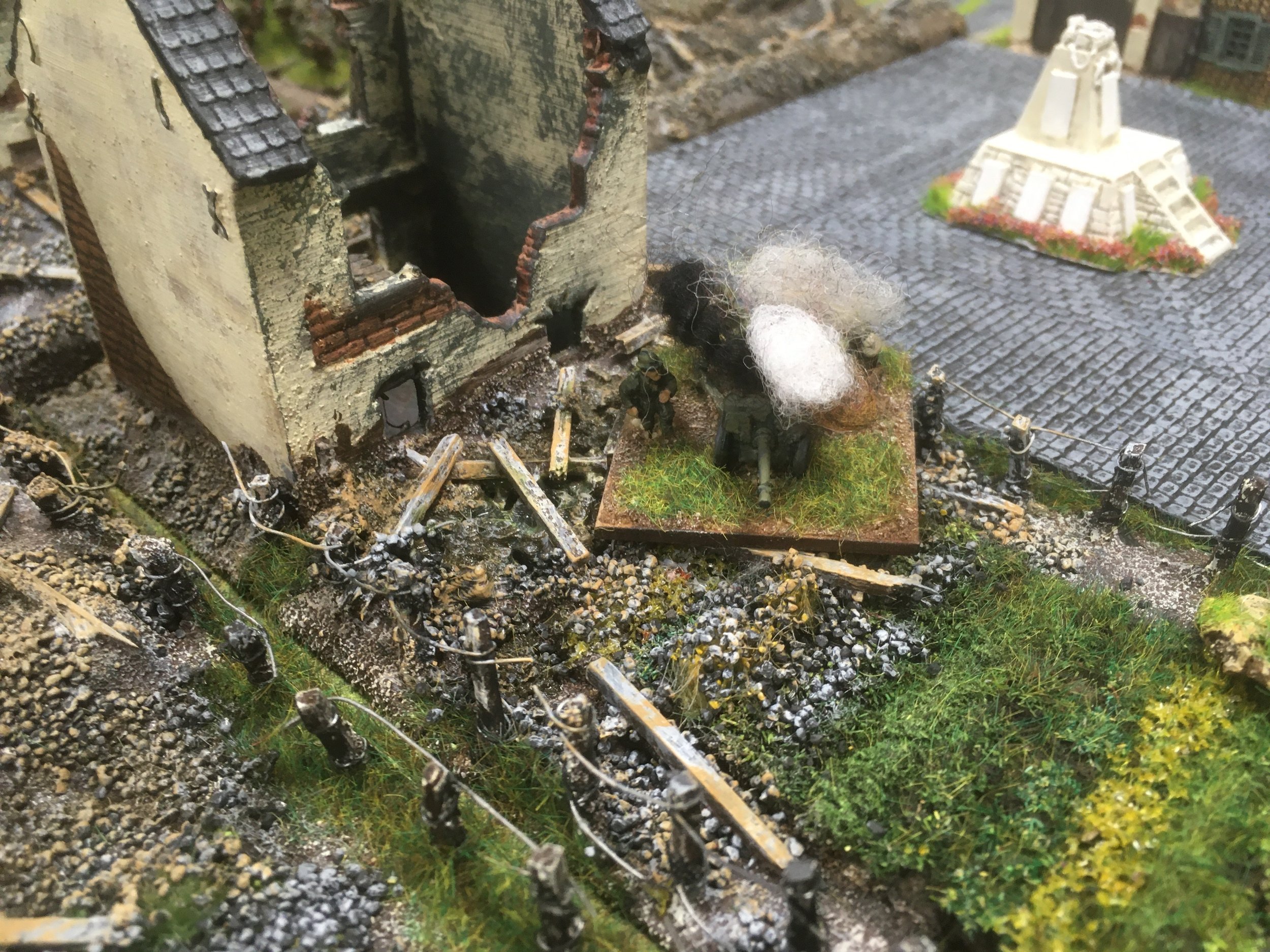  Unfortunately for the French their last anti-tank defence is swiftly destroyed by the German armour.