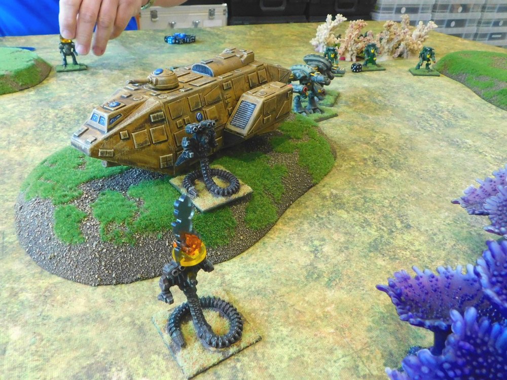 In the centre, the Astagar Viperia platoon was rapidly losing mecha to overwhelming numbers of Khanate walkers. Where were the MBTs and infantry?