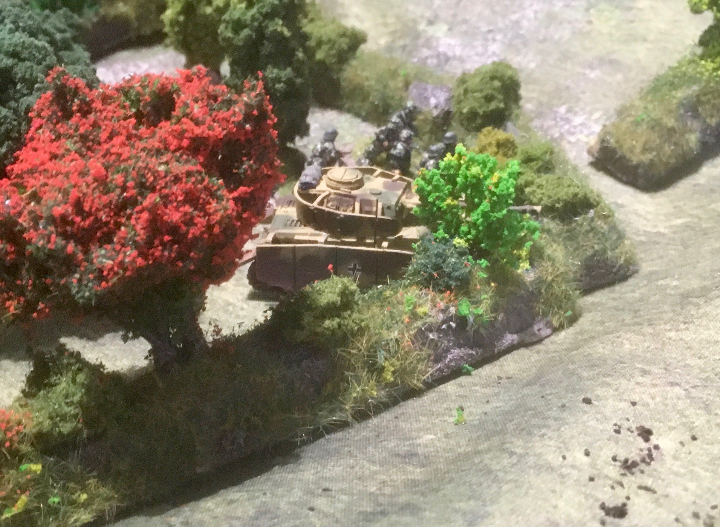 Which had a nice flank shot of the Panzer IV in the centre...
