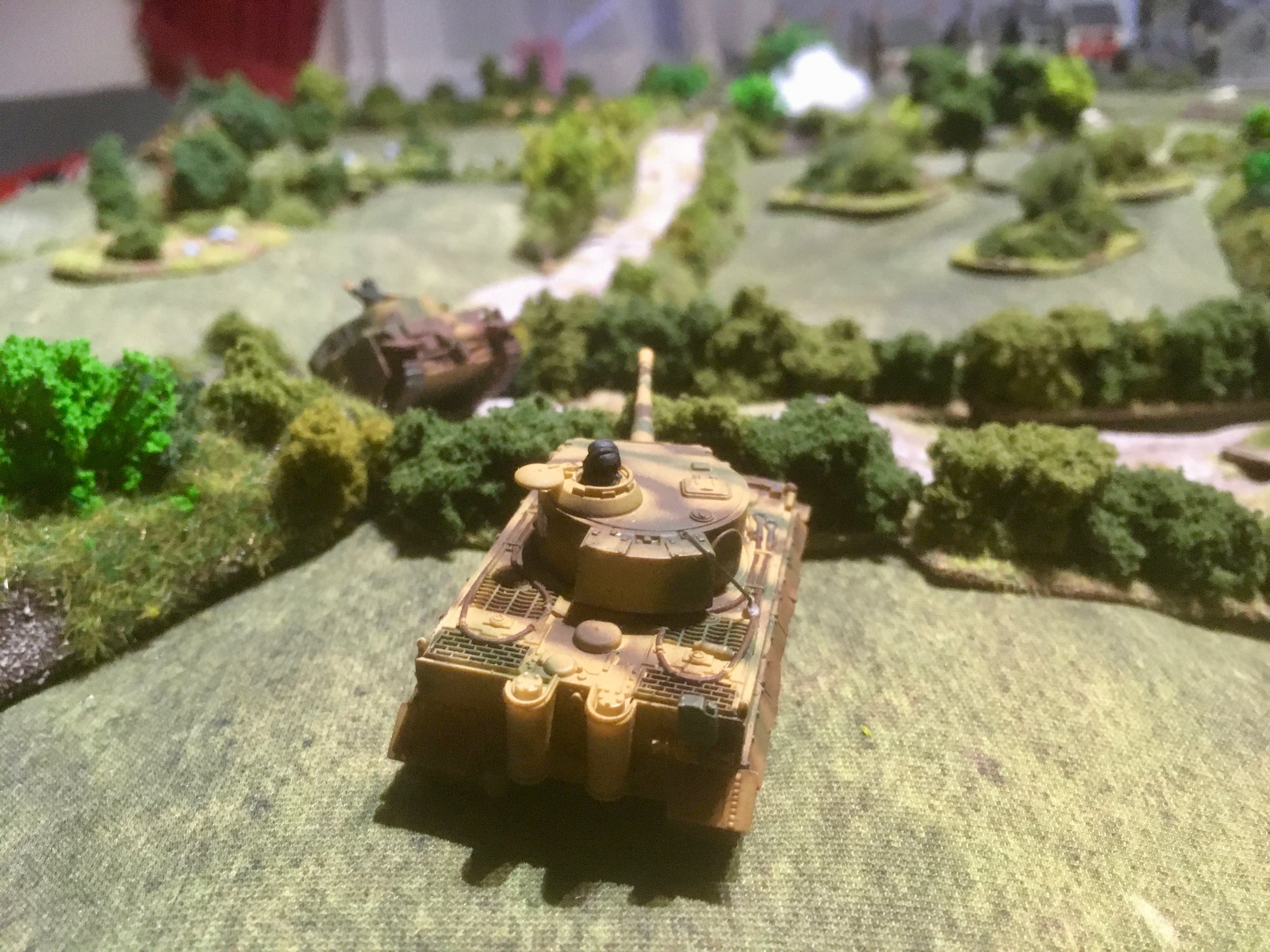 With the Panzer IV's proving to be easy meat for the British, it was time for the heavy guns...