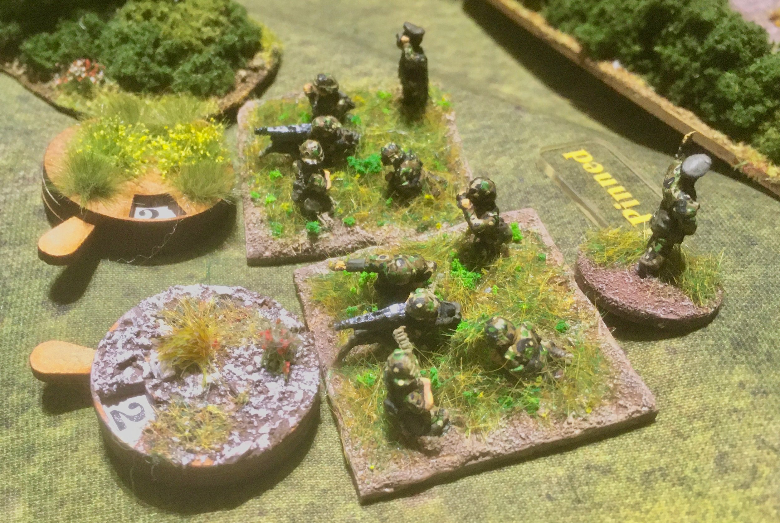 Inflicting Shock and Pinning the recently deployed heavy machine-guns of Das Reich.