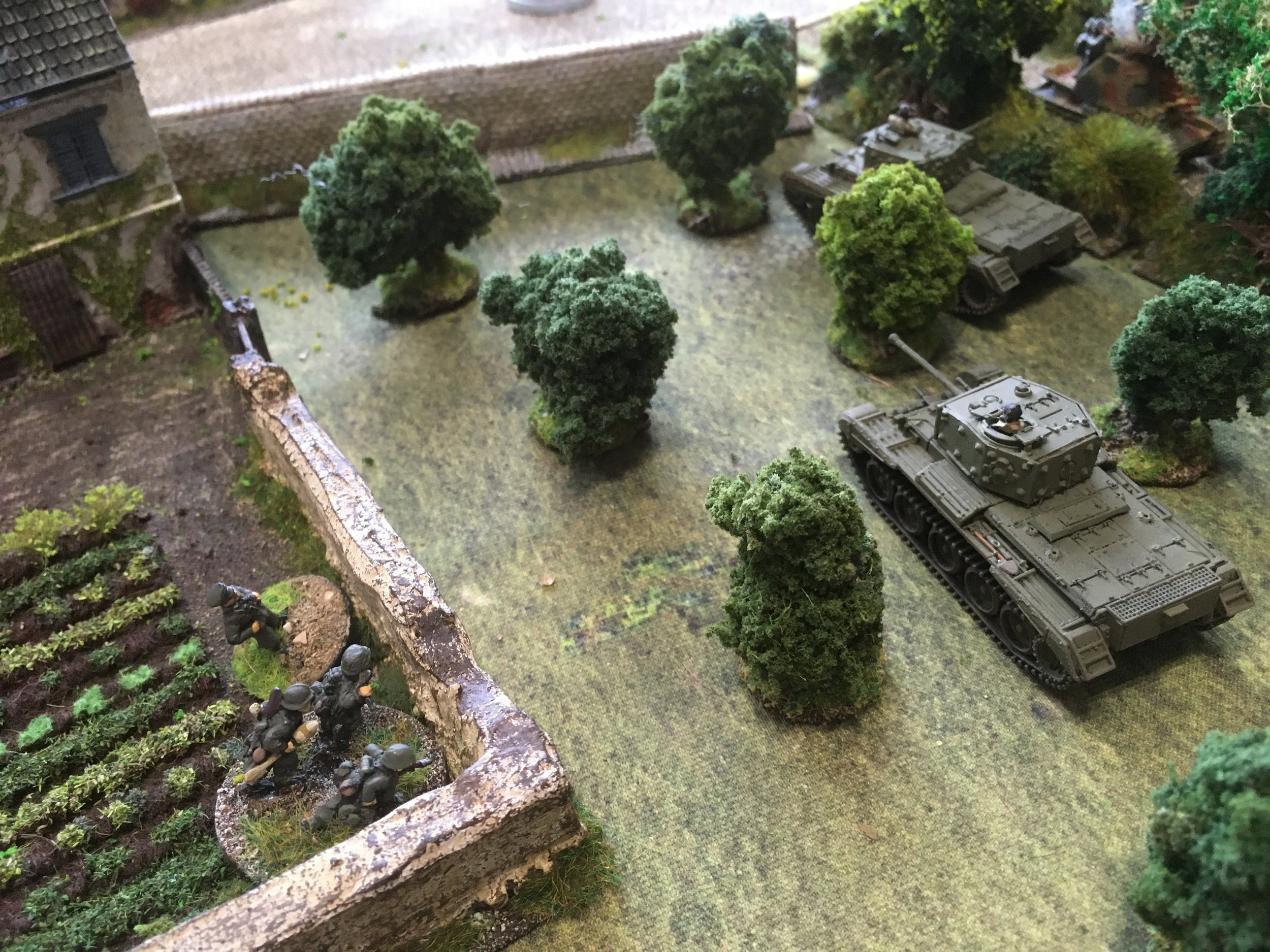 The HQ Troop then found itself surprised by a German Panzerknacker team, but were able to see them off.