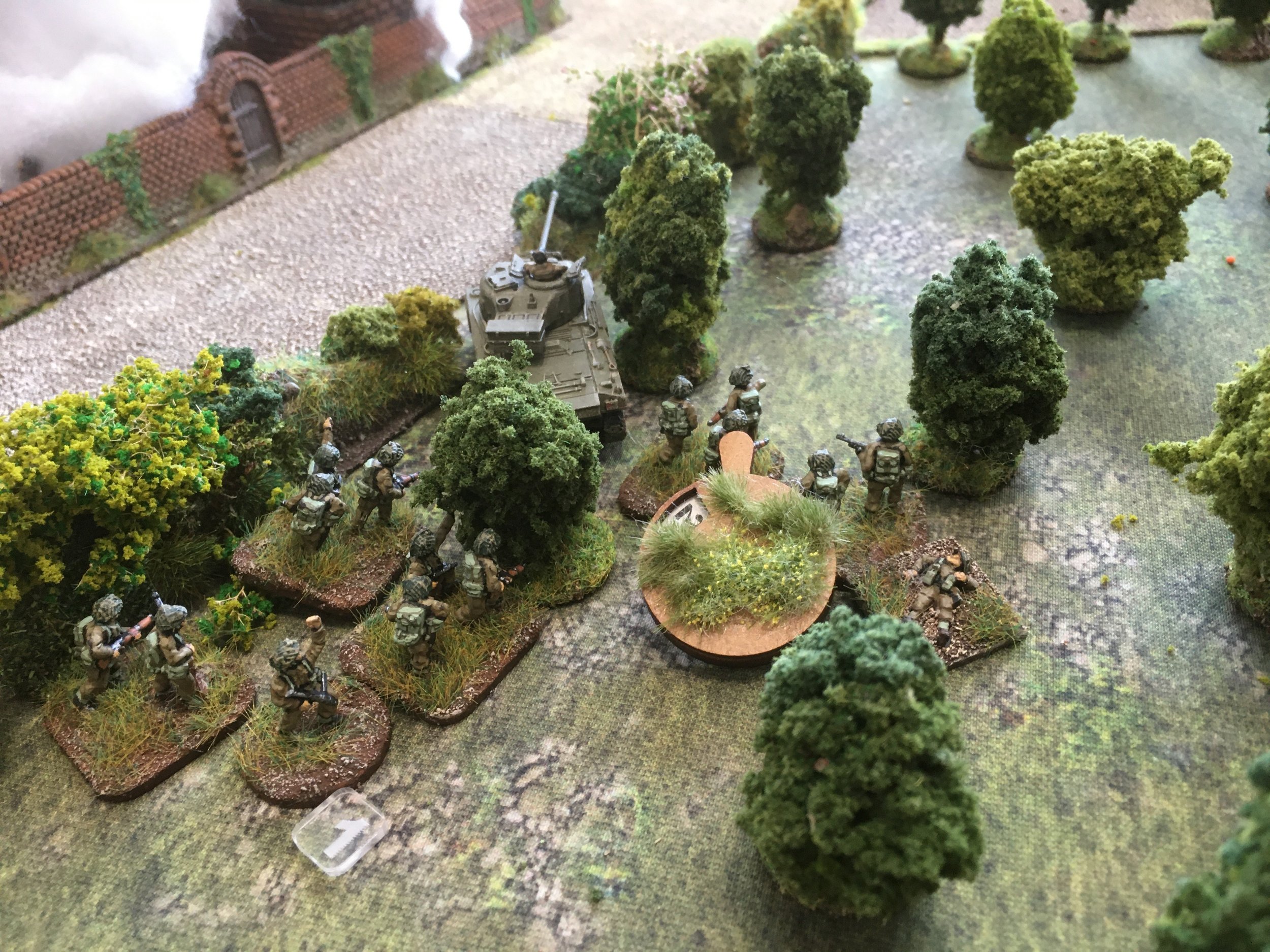 The Welsh infantry continued their unspectacular, but effective, slow and steady advance with 2nd...