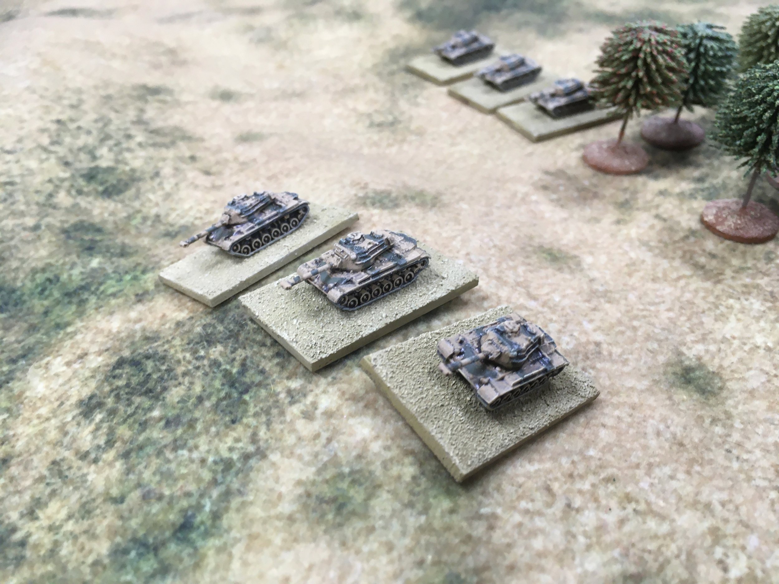 However things were not exclusively going the way of the IDF as a fourth platoon of M-47's was revealed...