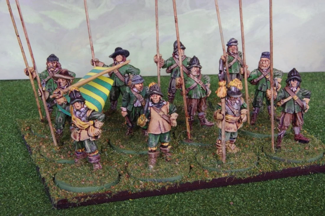 Pikes in green coats.JPG