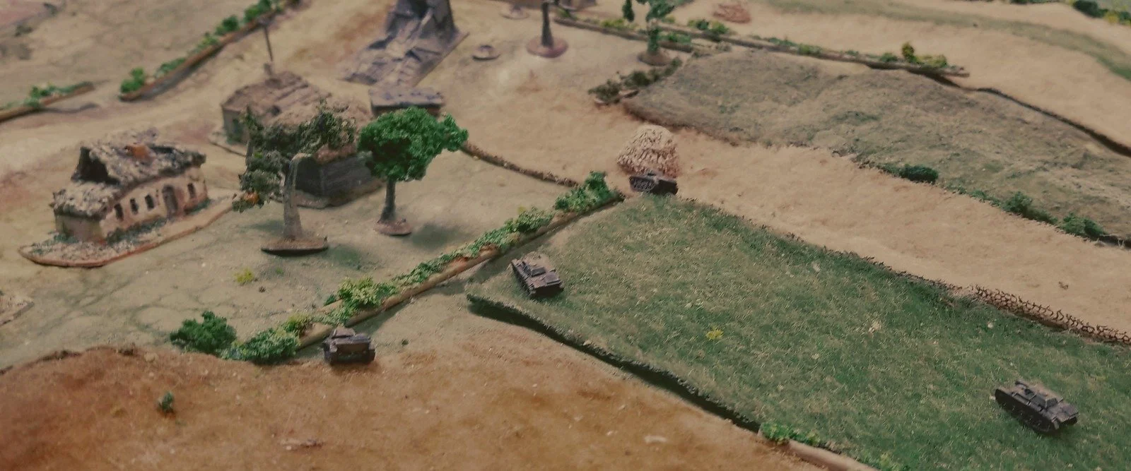 T70s move up the slope If only they were T34s