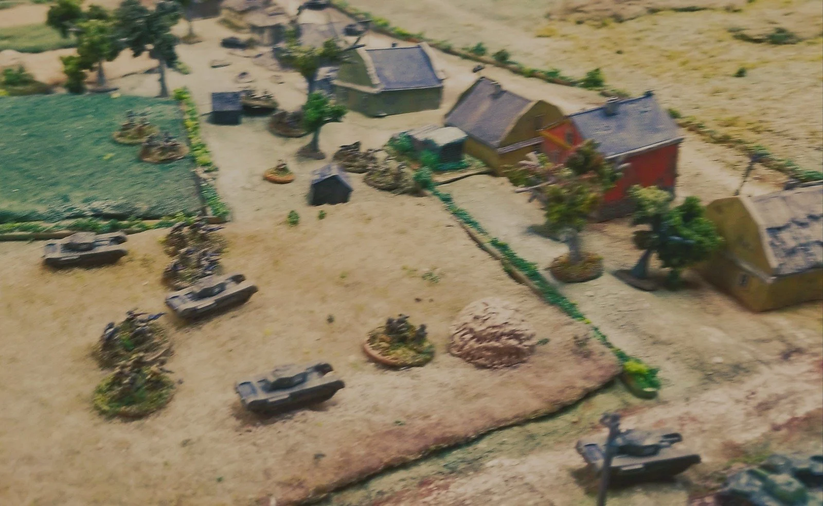 Moving into the village