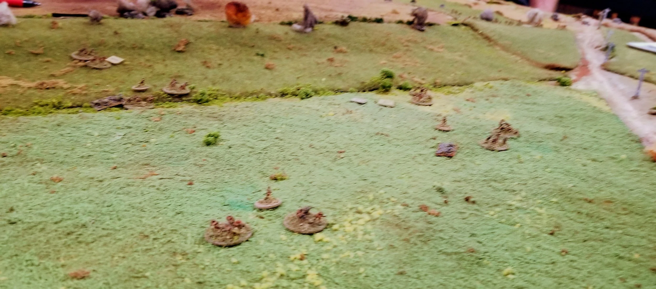KSLI troops heading down hill