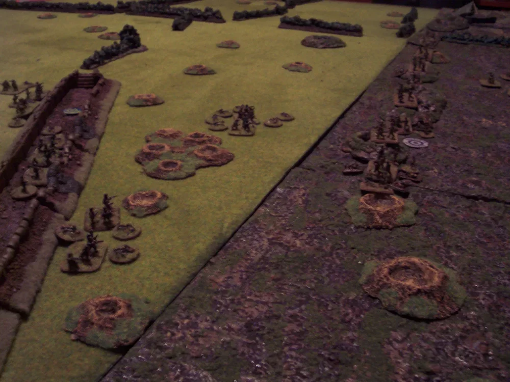  It was then the Colonel Rudder and his HQ open up and knock out the suicidal Germans. Eventually despite heavy losses to German mortars throughout the game, the Rangers hold the Pointe, driving the Germans back. 