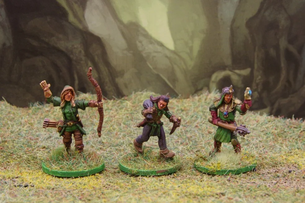 Ranger, Rogue and Cleric.JPG