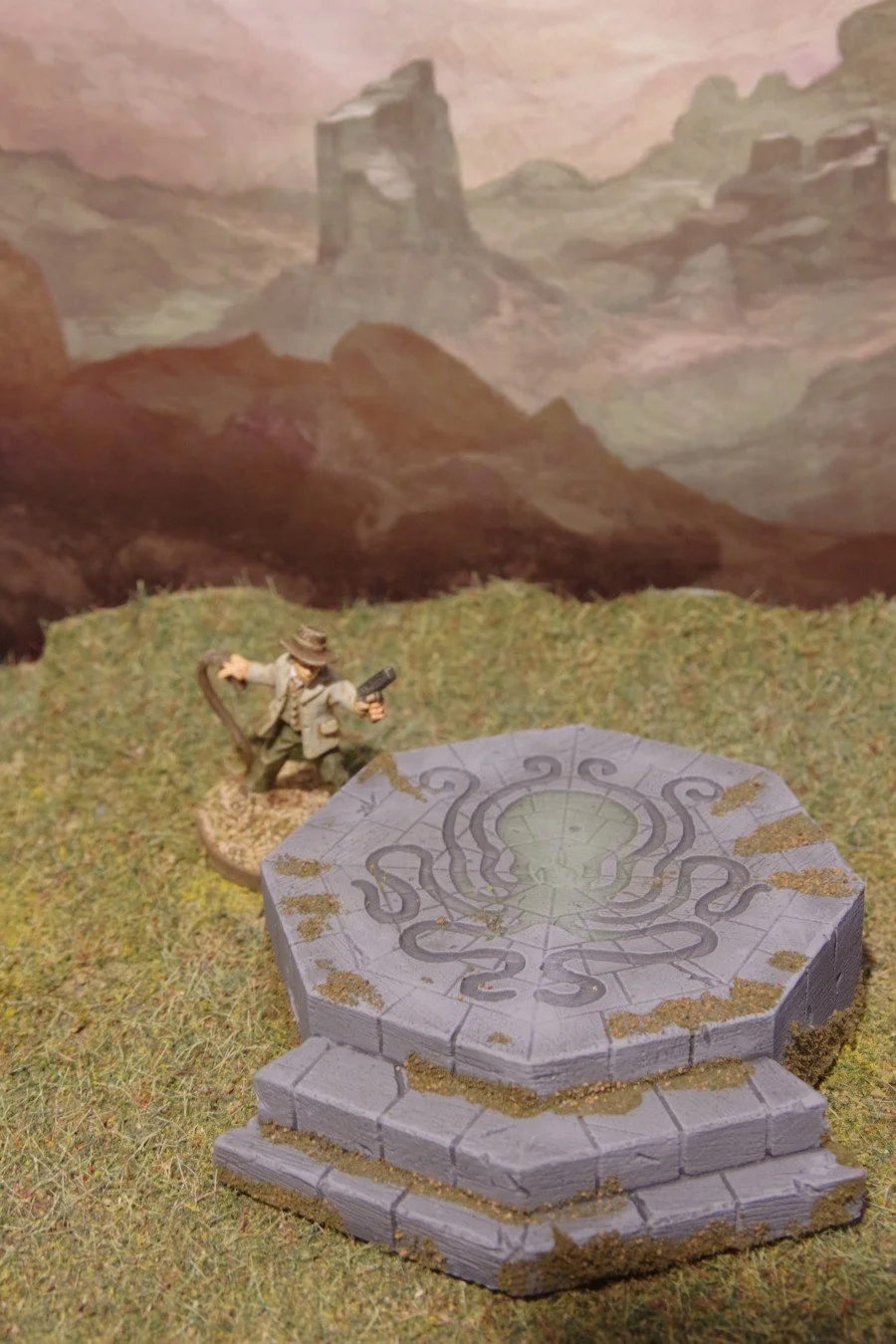 The altar seemed to glow with green light.JPG