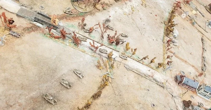 Overview of the tank assault