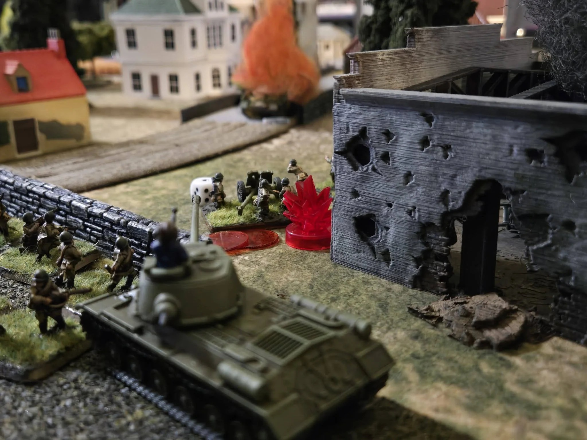  A 2nd Stug IV is knocked out, followed by a 3rd shortly after. 