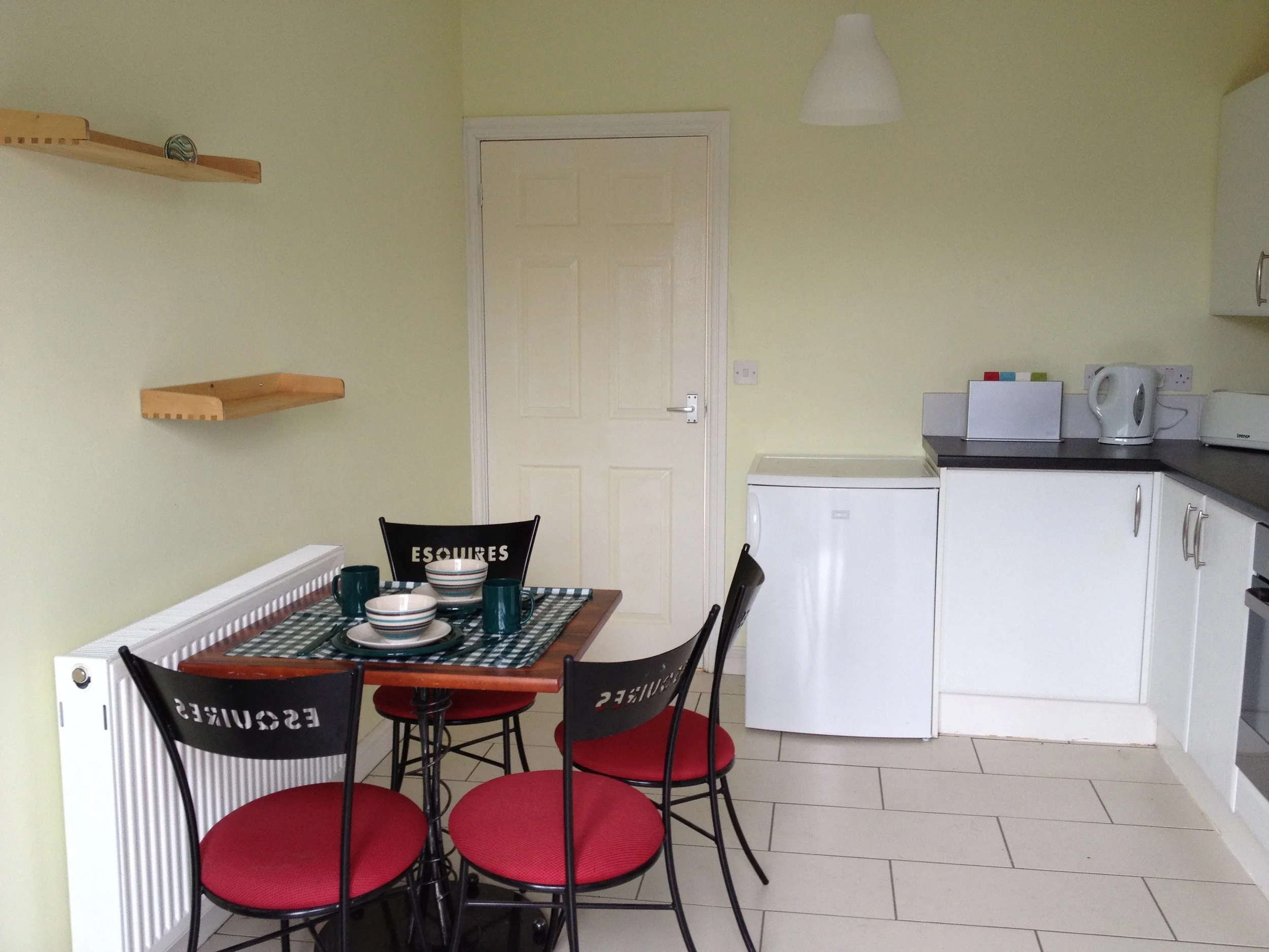 The kitchen in the Kingsley Road show home