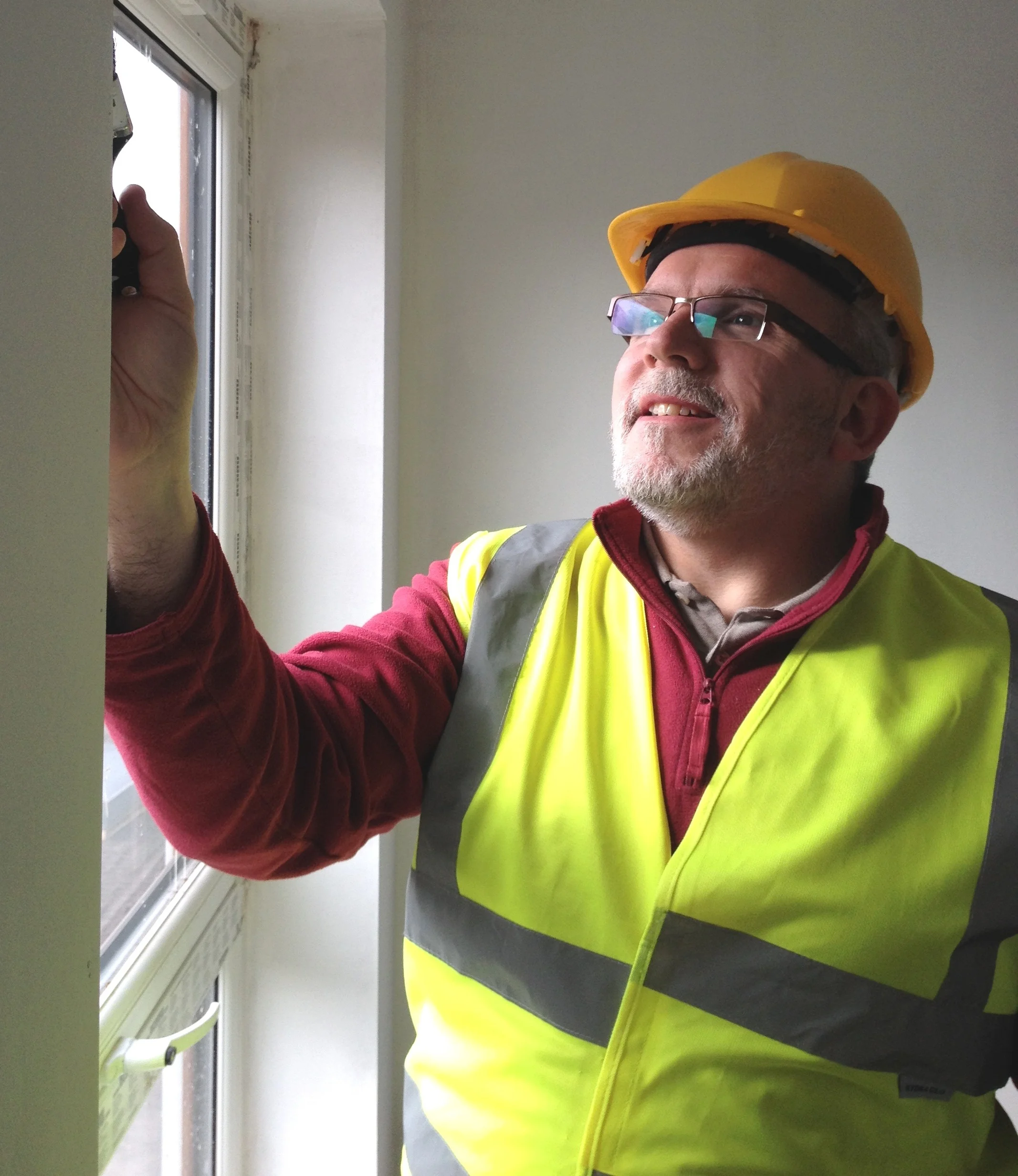  New home partner Kieran Bohan clocks up some of his ‘sweat equity’ hours.