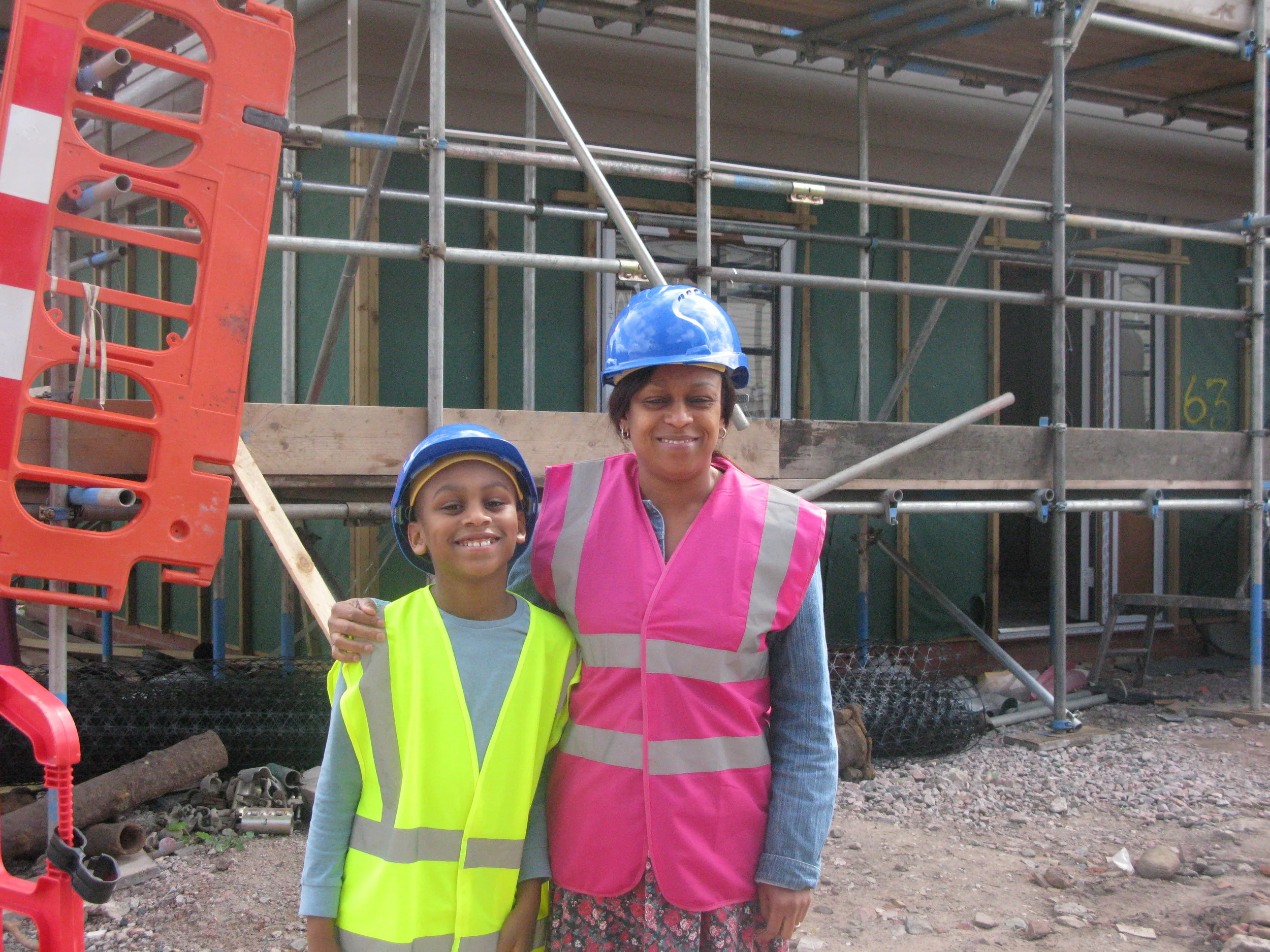 Linda & her son Duby