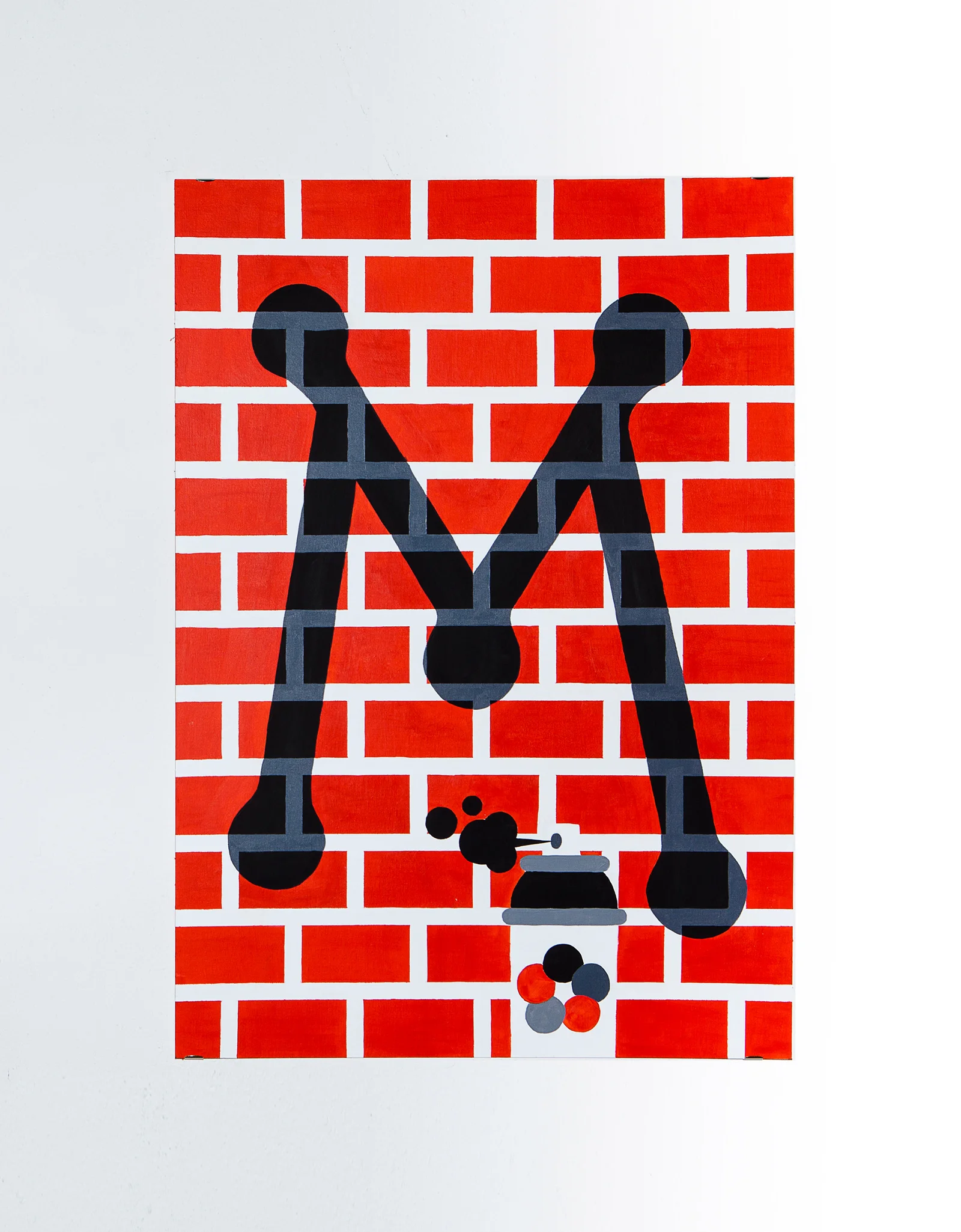 Tag Acrylic on canvas, 70x100cm 2014