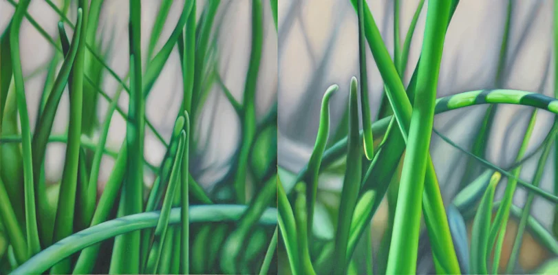 Alluring 40x80cm oil on canvas 2011