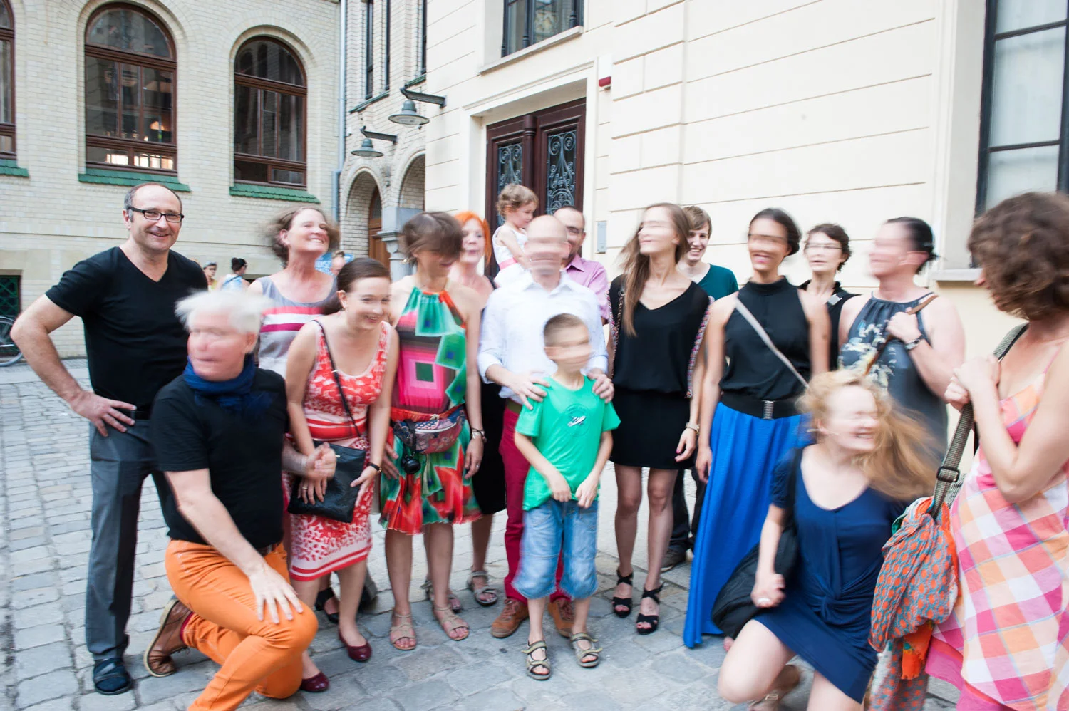 4 Norwegian and 7 Polish artists and someof the people who made it happen