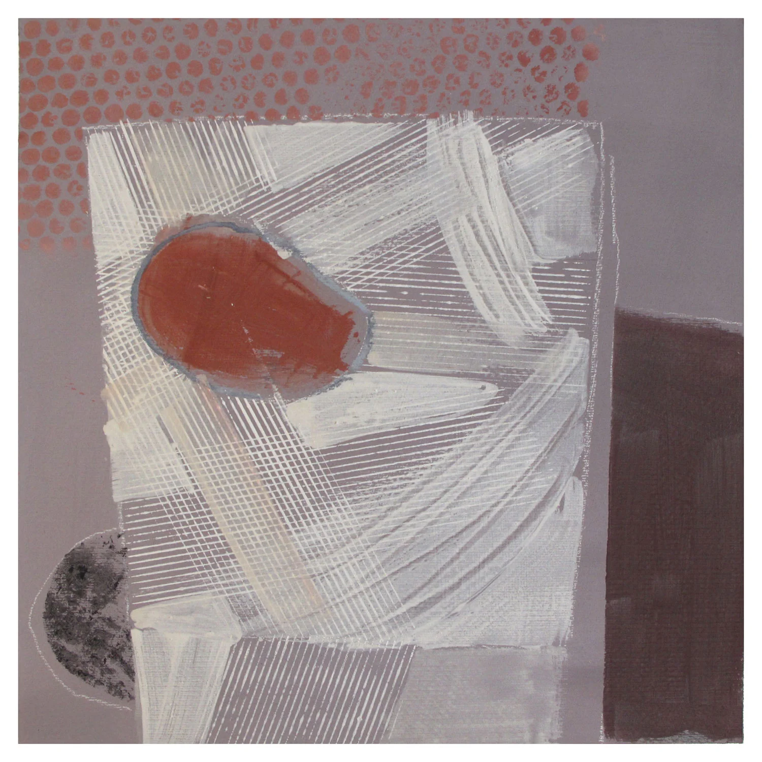 Serien "Ting Jeg Ikke har" 2012. 40 x 40, Gummitempera på papir