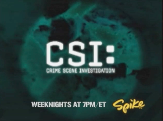 CSI on Spike TV