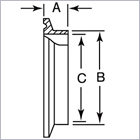 AC14X SHORT WELD FERRULE
