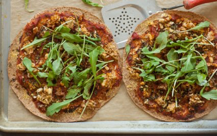 Hearty Arugula Pizza