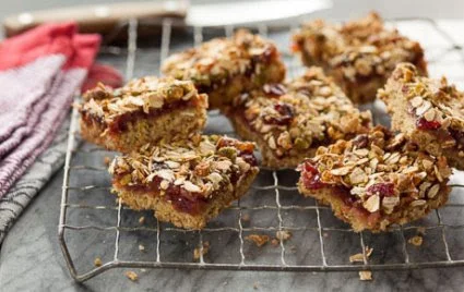 Recipe of the Week - Gluten-Free Cranberry Maple Pear Bars