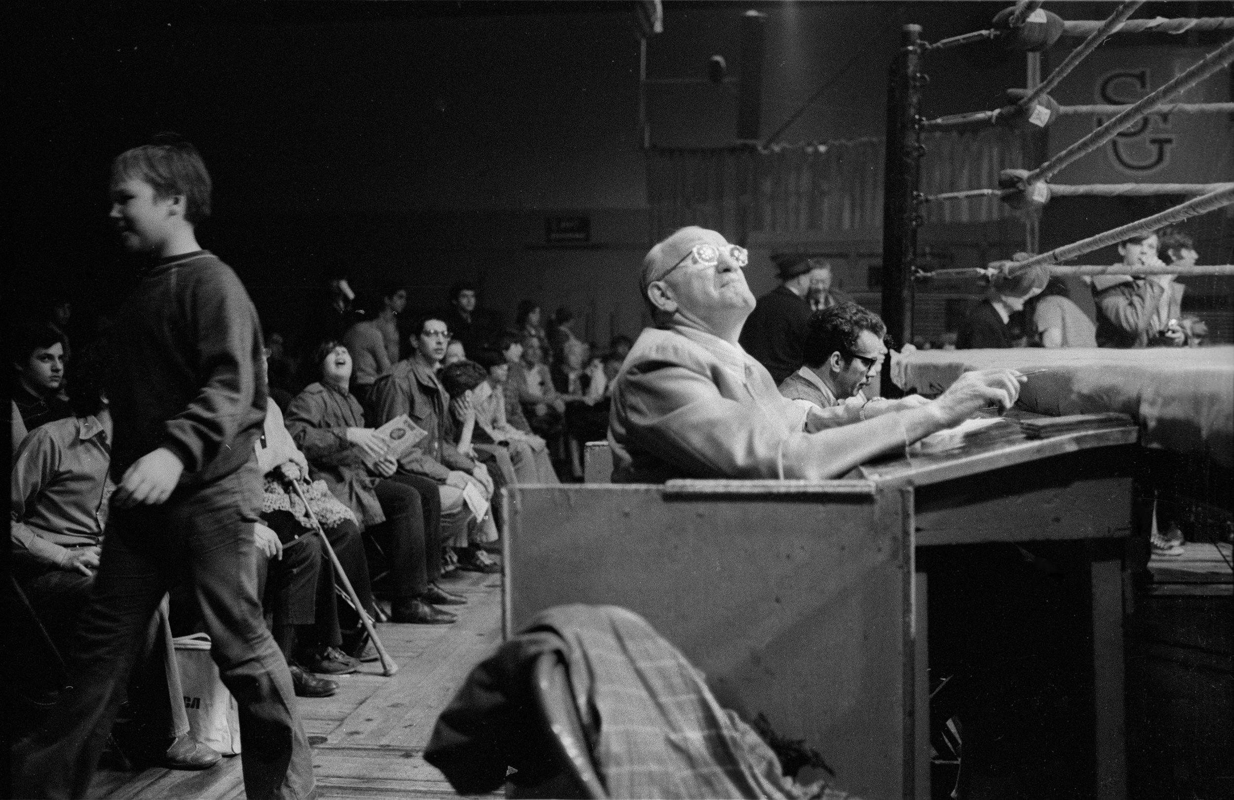   Judging the Match, Sunnyside, Queens, NY, 1971  