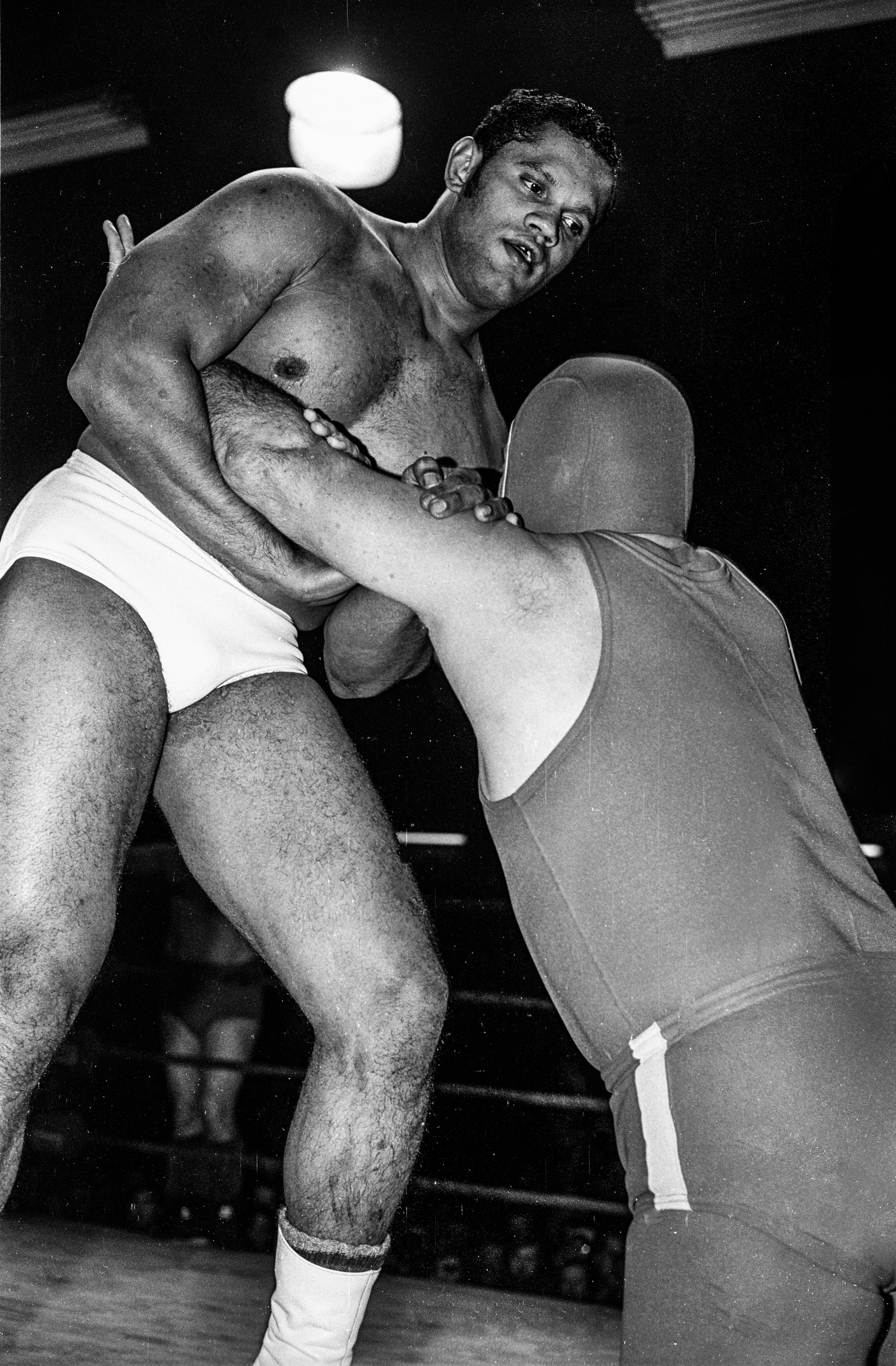   Victor Rivera and Chief Jay Strongbow vs The Russians, 1971  