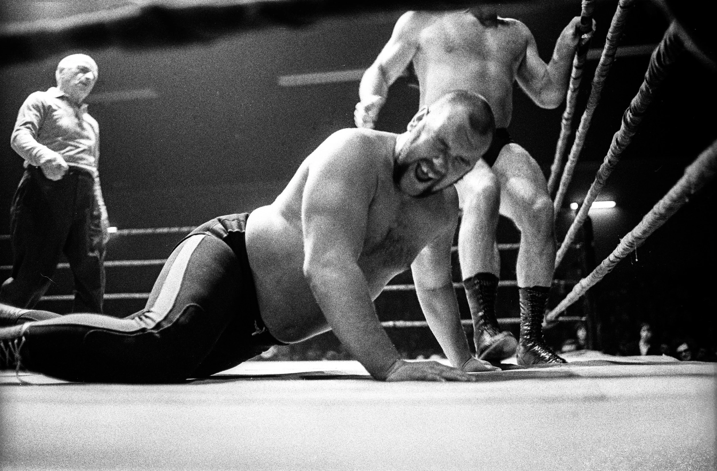 Karl Gotch vs Moose Monroe