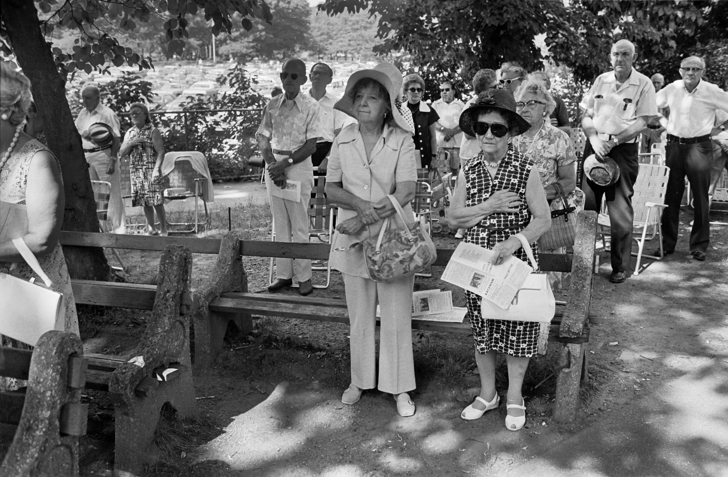 Pledge of Allegiance, Forest Park, Queens, NY, 1975