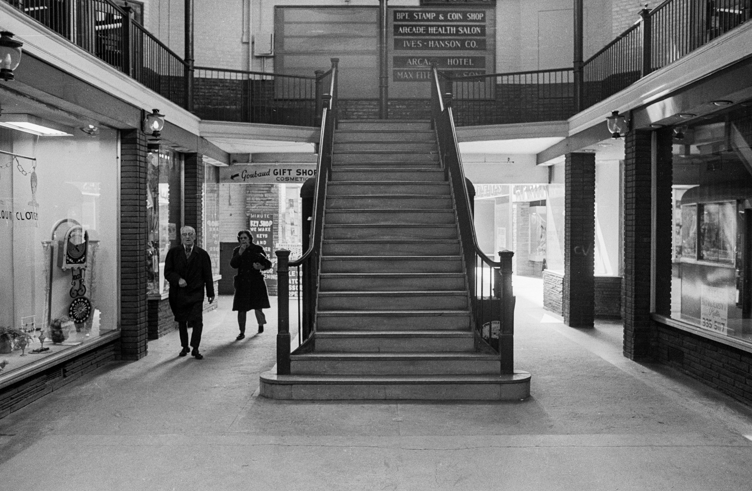   Arcade Mall, Bridgeport, CT, 1973  