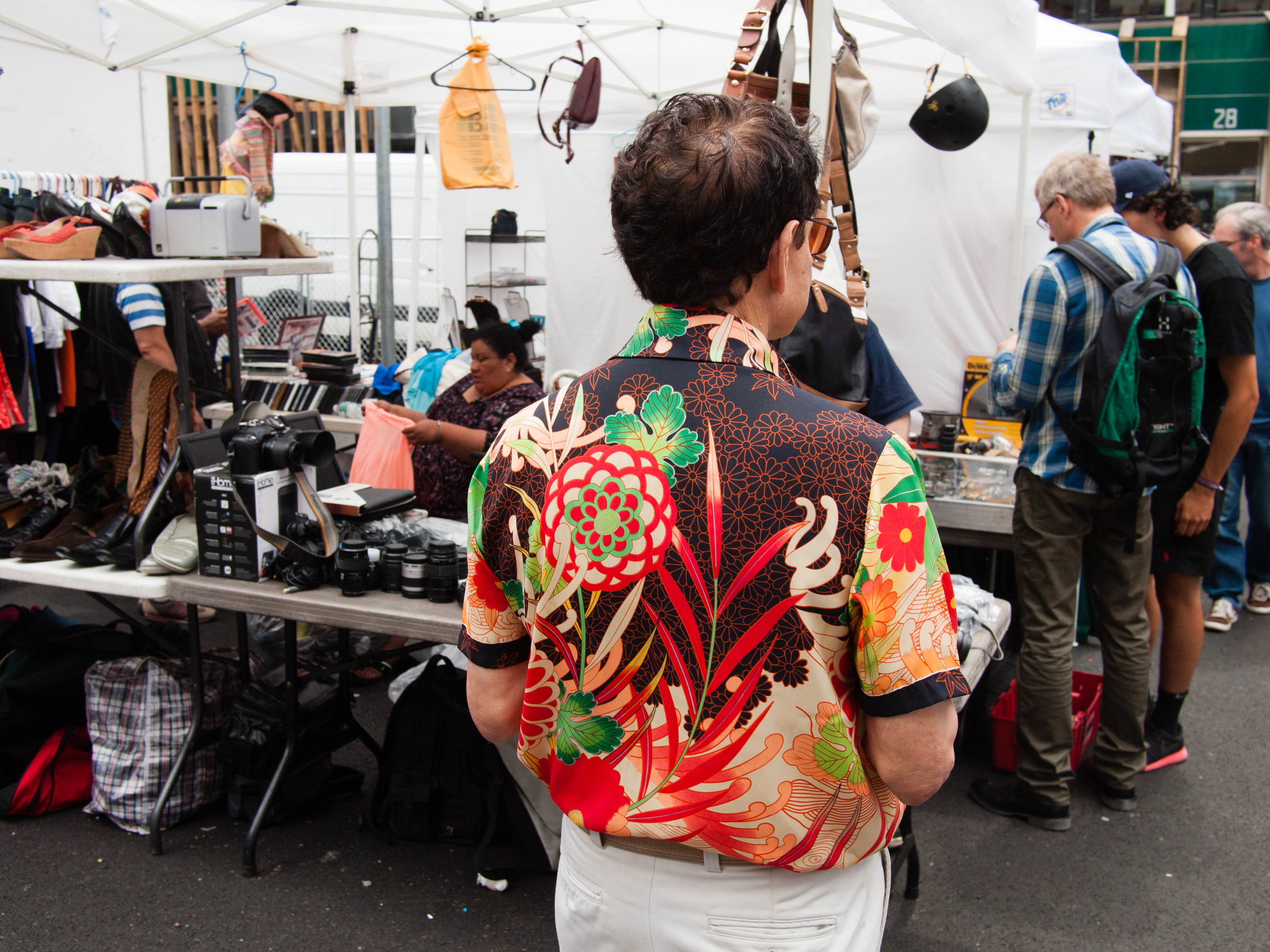   Flea Market, NYC, 2014  