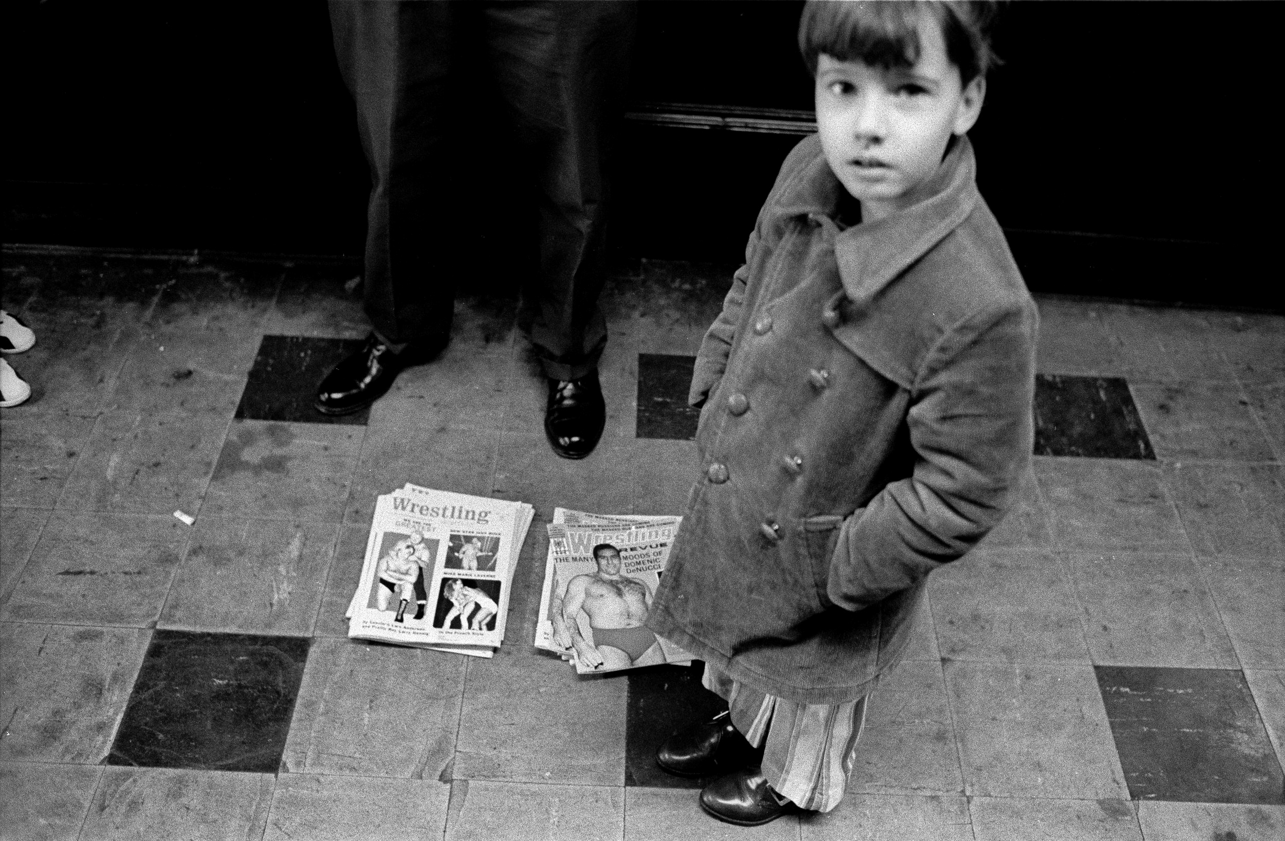   Wrestling Fan, Sunnyside Queens, 1971  