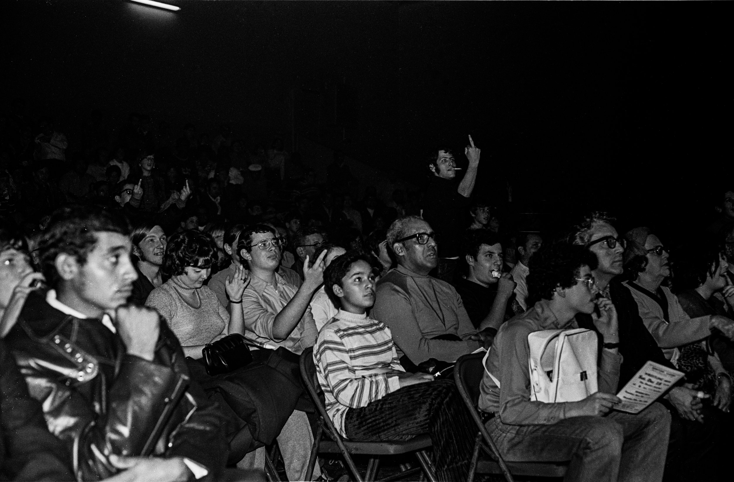   Arena Crowd, Sunnyside Queens, 1971  