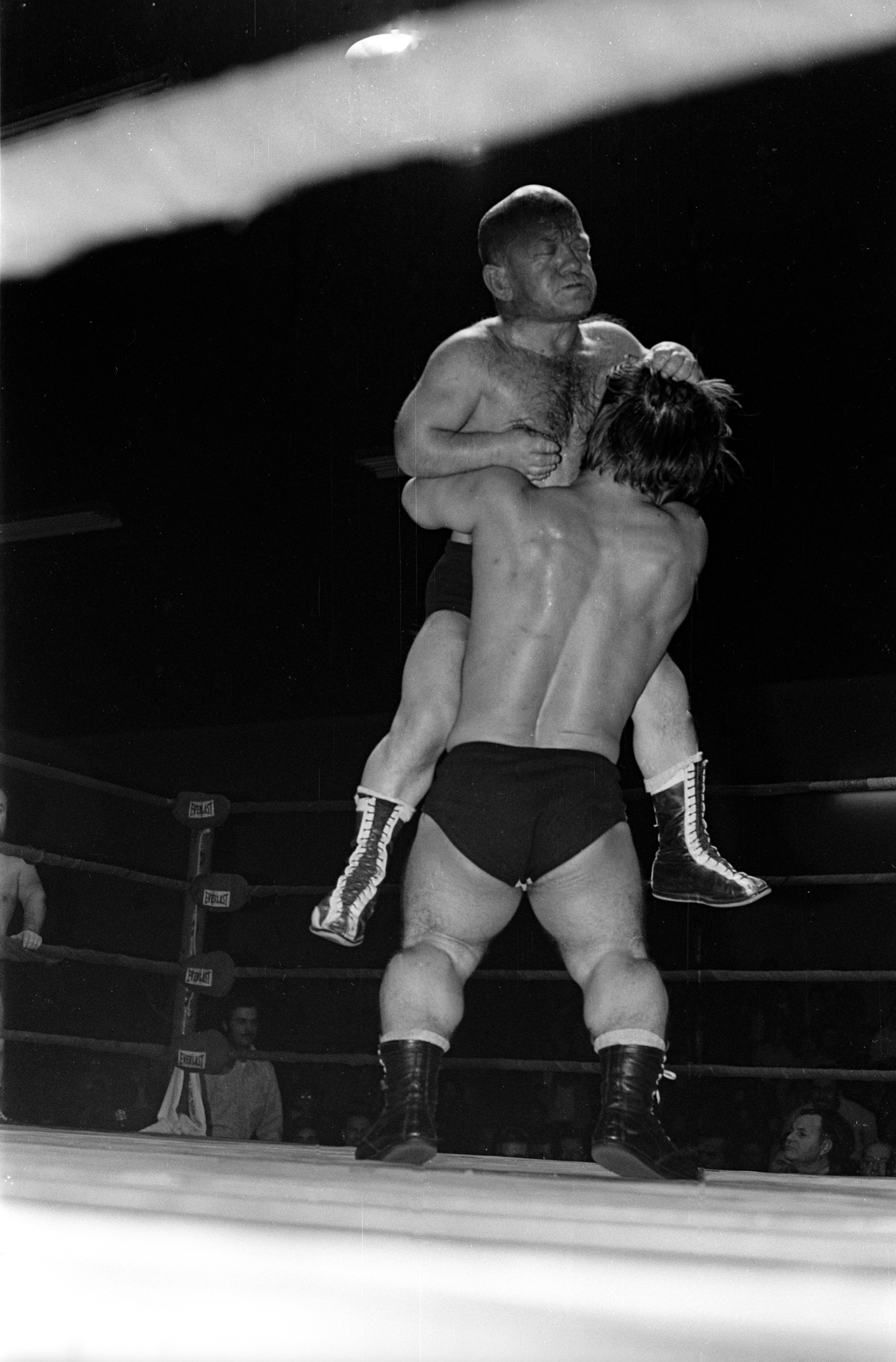   Sky Low Low and Little Brutus Tag Team Match, 1971  