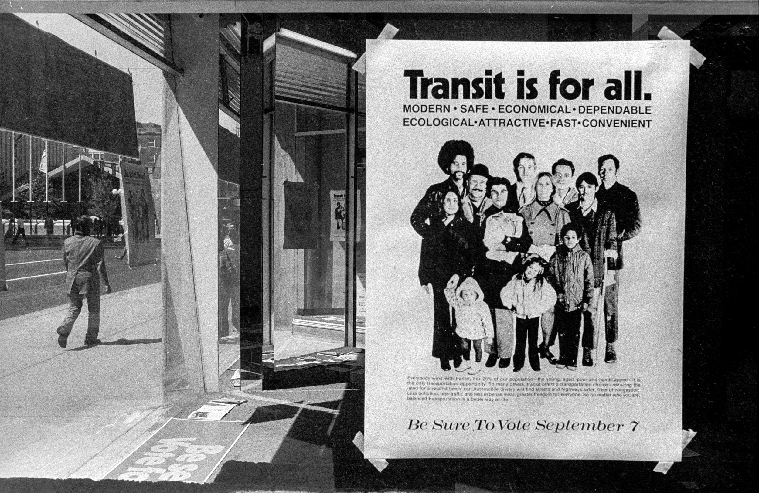   Transit Sign, Denver, CO 1972  