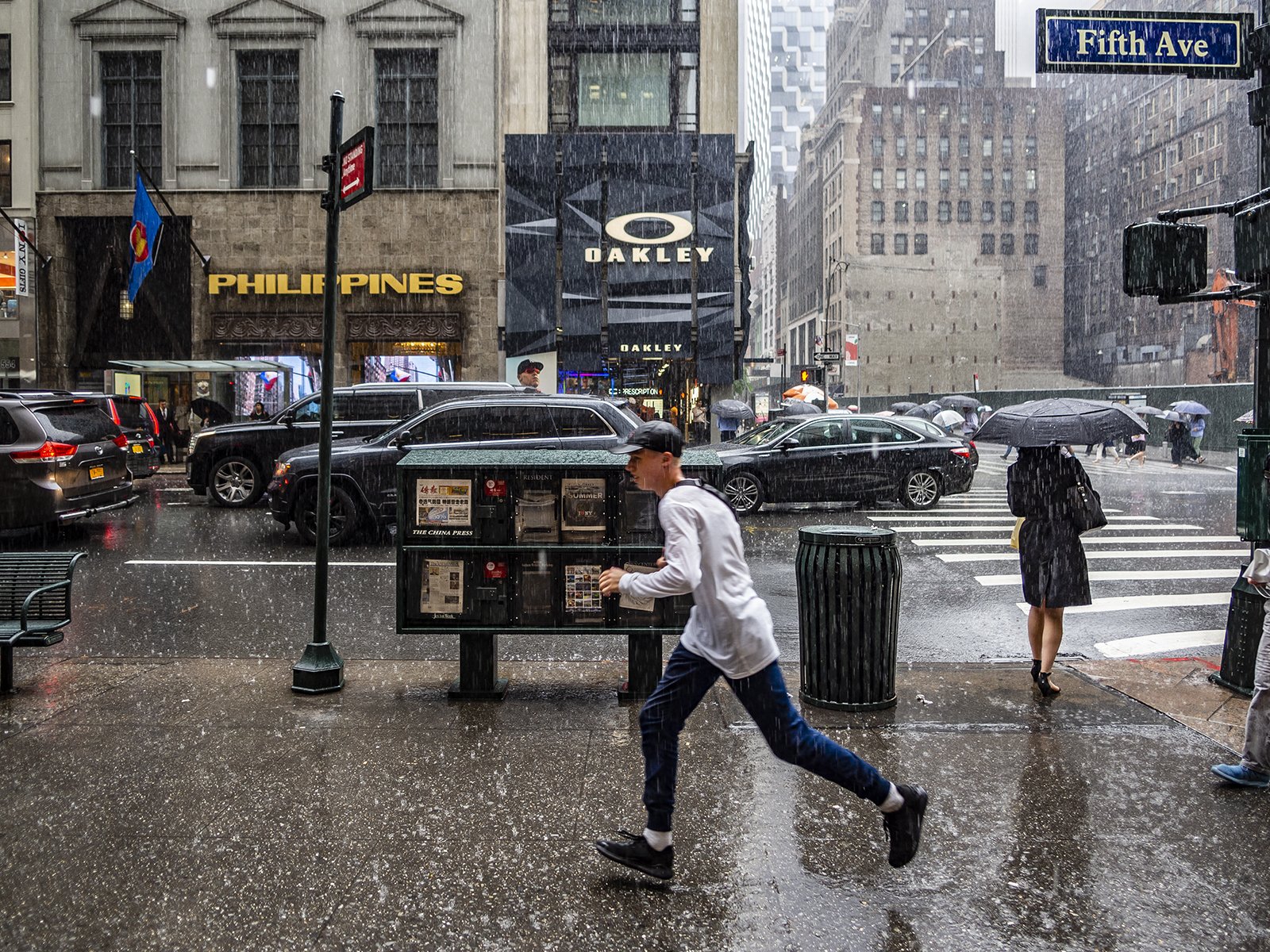 Rain Runner, NYC